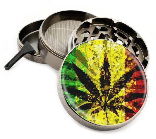 Premium Zinc Alloy Spice & Herb Crusher - Corrosion Resistant & Rust Proof - Diamond Teeth - #ZG-020