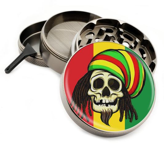 Premium Zinc Alloy Spice & Herb Crusher - Corrosion Resistant & Rust Proof - Diamond Teeth - #ZG-021