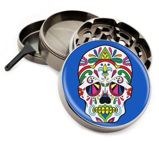 Premium Zinc Alloy Spice & Herb Crusher - Corrosion Resistant & Rust Proof - Diamond Teeth - #ZG-031