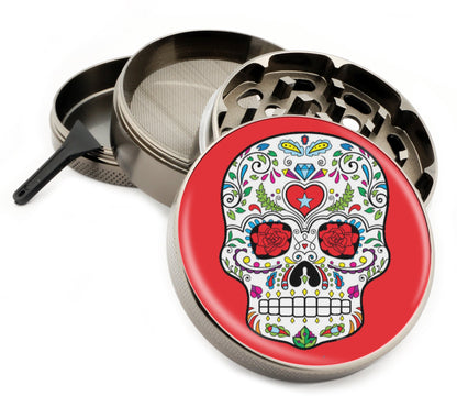 Premium Zinc Alloy Spice & Herb Crusher - Corrosion Resistant & Rust Proof - Diamond Teeth - #ZG-032