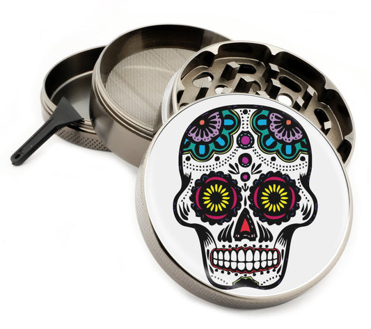 Premium Zinc Alloy Spice & Herb Crusher - Corrosion Resistant & Rust Proof - Diamond Teeth - #ZG-033
