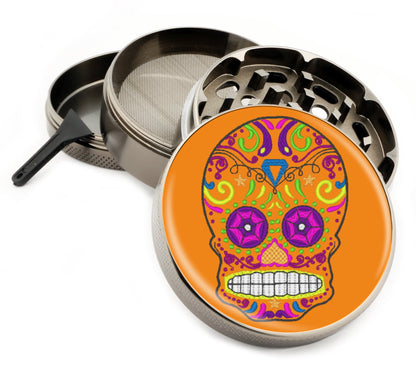 Premium Zinc Alloy Spice & Herb Crusher - Corrosion Resistant & Rust Proof - Diamond Teeth - #ZG-034