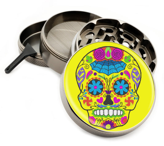Premium Zinc Alloy Spice & Herb Crusher - Corrosion Resistant & Rust Proof - Diamond Teeth - #ZG-036
