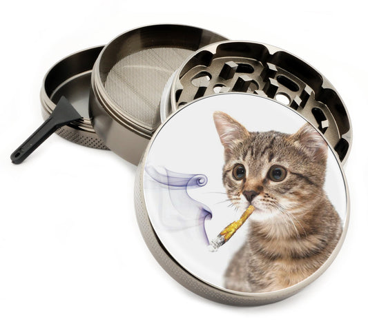 Premium Zinc Alloy Spice & Herb Crusher - Corrosion Resistant & Rust Proof - Diamond Teeth - #ZG-071