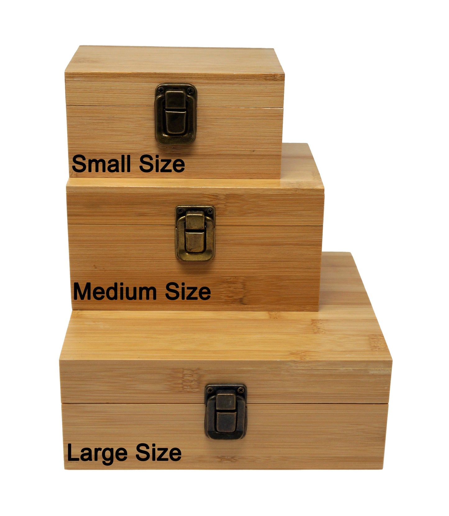 Bamboo Stash Box With Design # BB-026