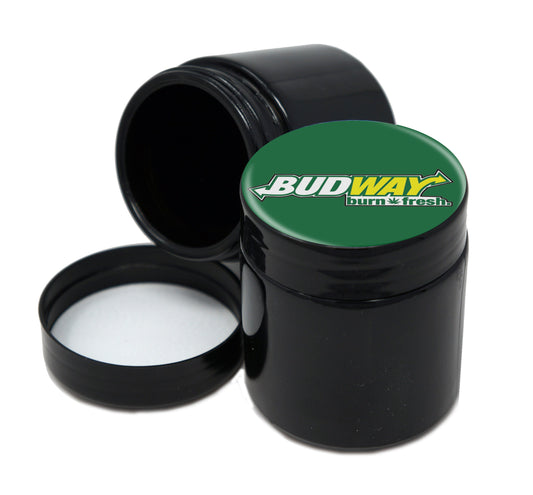 UV Proof Premium Jar Herb Storage Container With Design #UVR-092