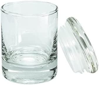 PopTop Glass Container With Design #PJJ-098